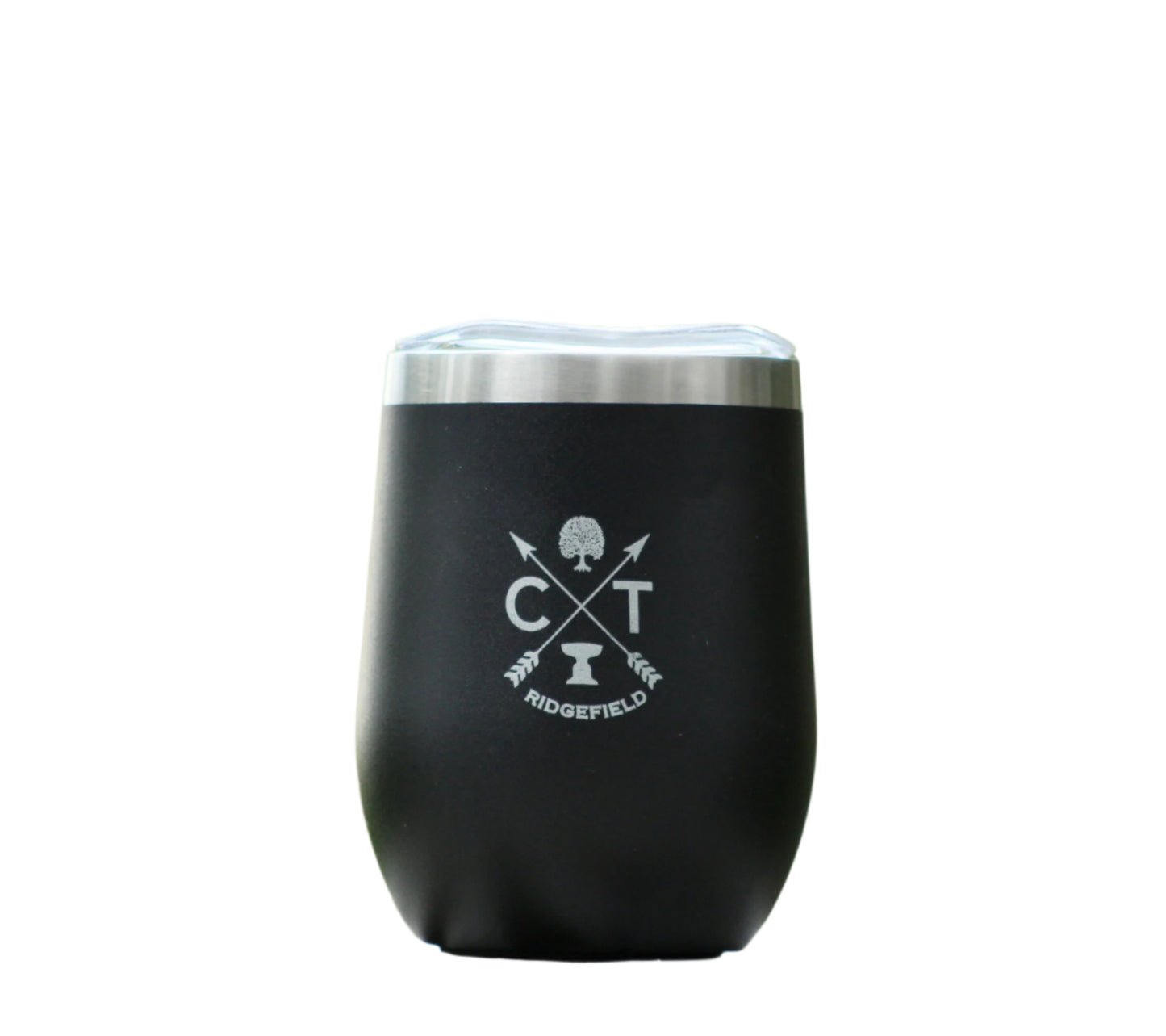Iconic Ridgefield Design Stemless Wine Tumbler