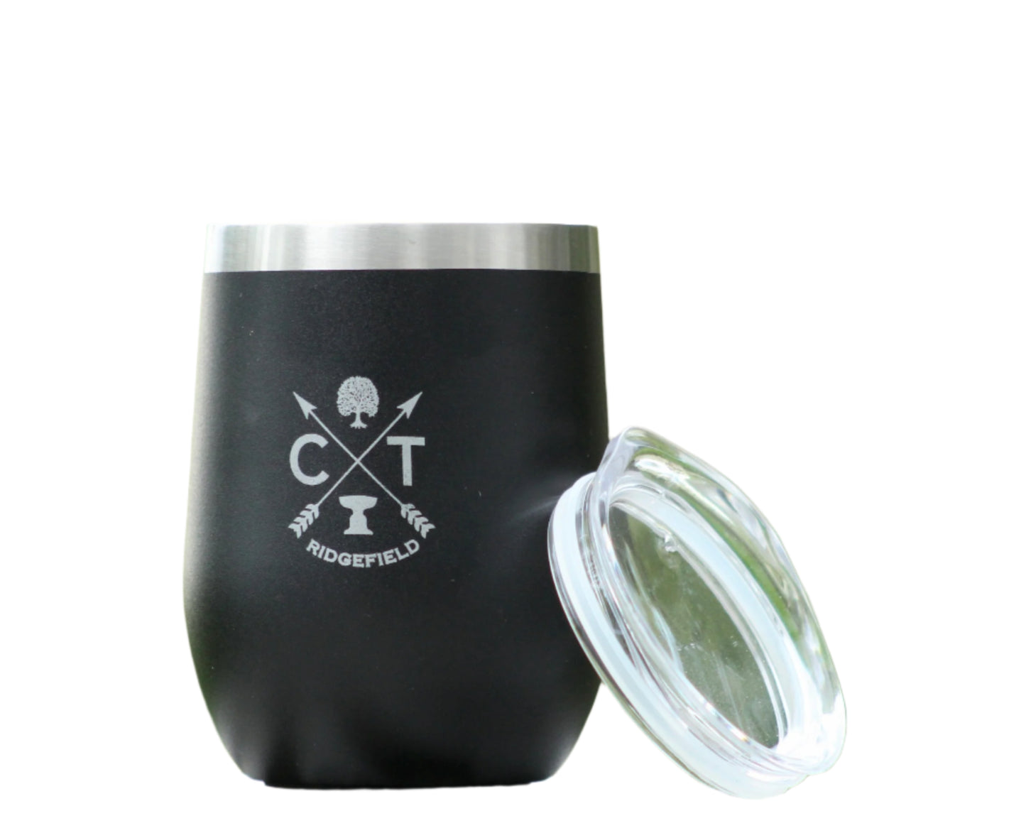 Iconic Ridgefield Design Stemless Wine Tumbler