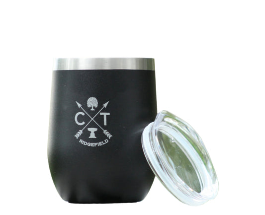 Iconic Ridgefield Design Stemless Wine Tumbler