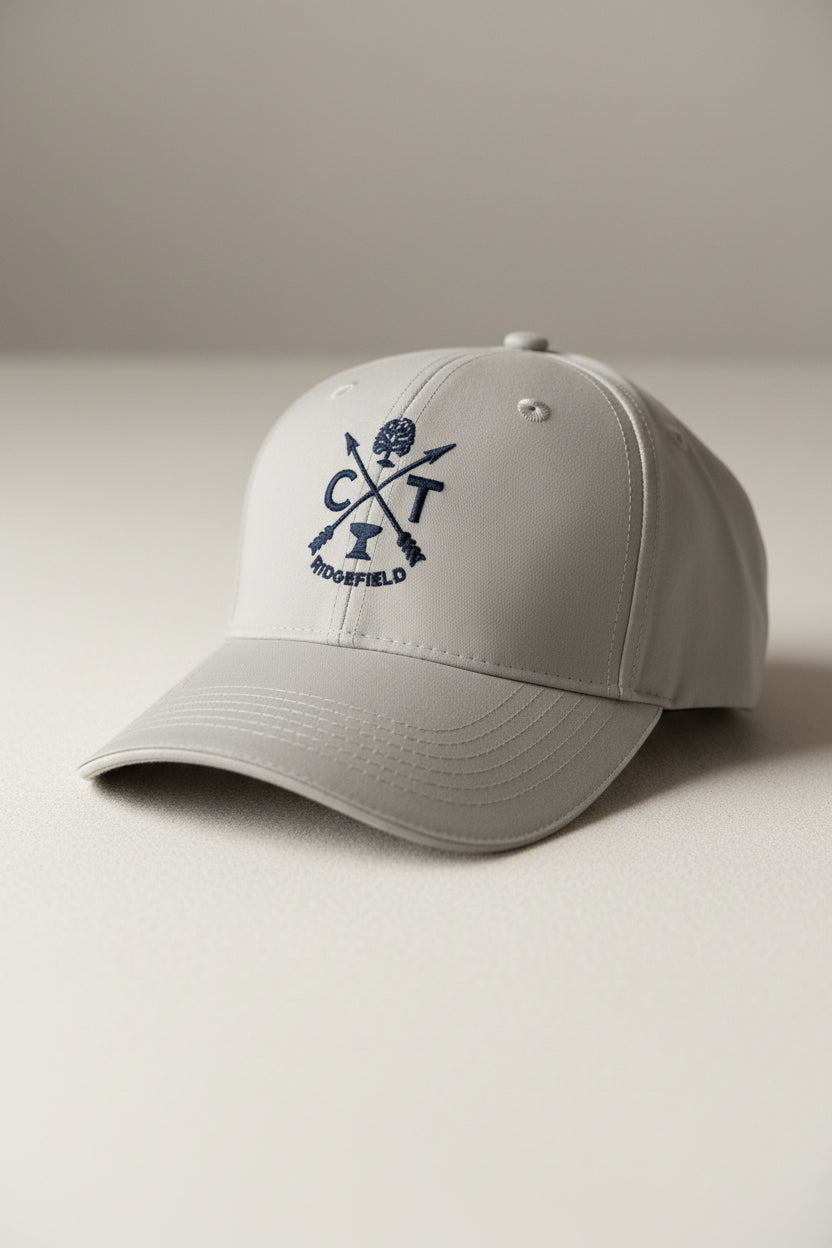 Iconic Ridgefield Connecticut Baseball Cap