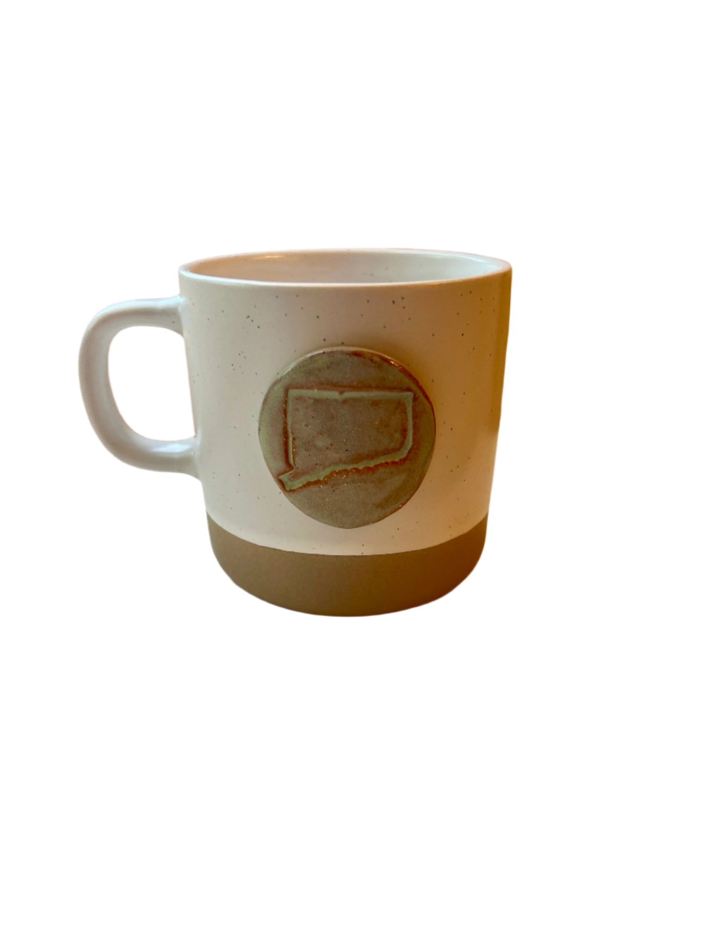 Hand-made Medallion Cabin Mug - NY or CT Design - A Purchase with a Purpose