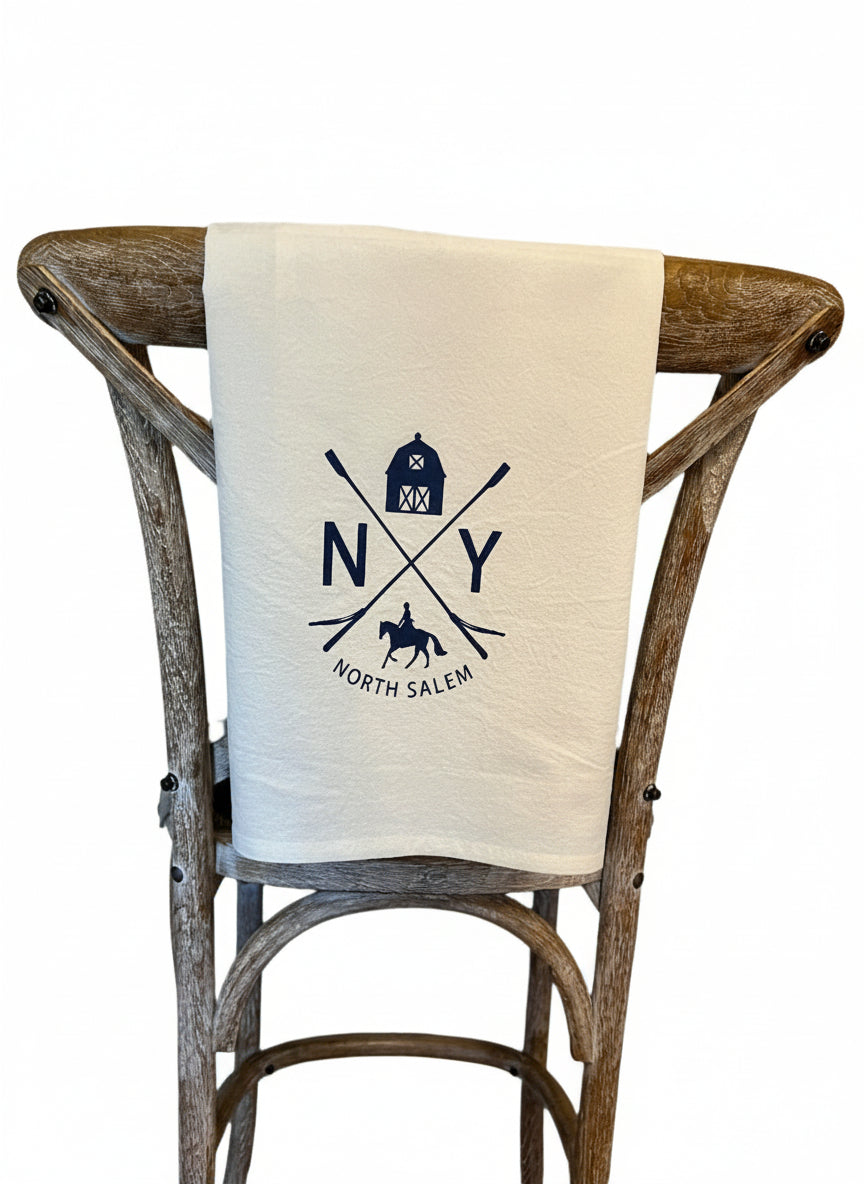 Iconic North Salem Tea Towel