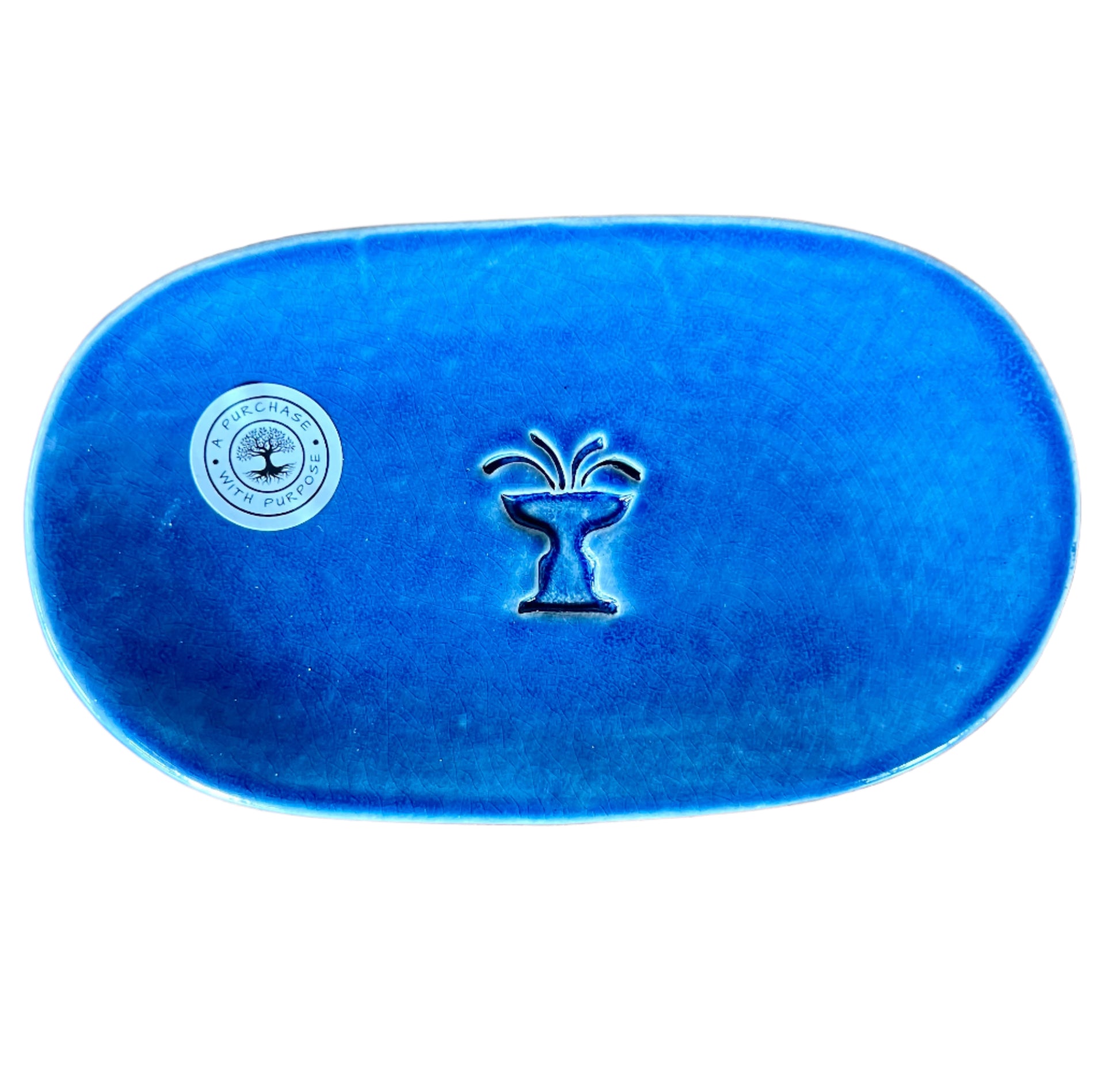 Blue Fountain tray