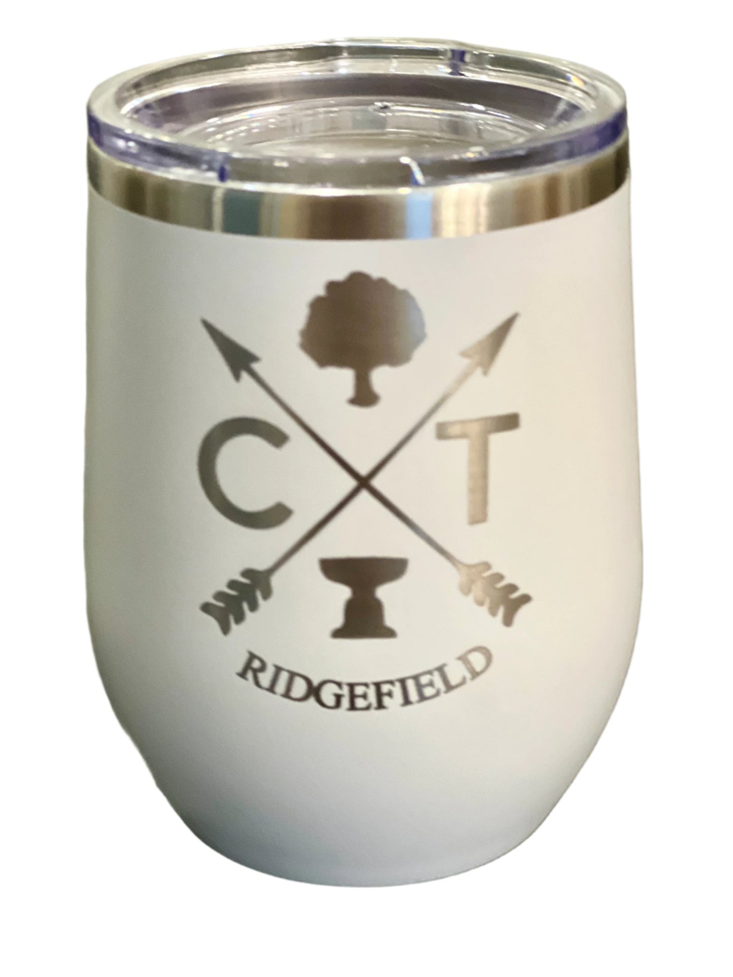 Stemless Wine Tumbler - Iconic Ridgefield Design