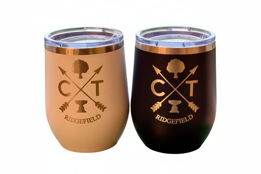 Stemless Wine Tumbler - Iconic Ridgefield Design
