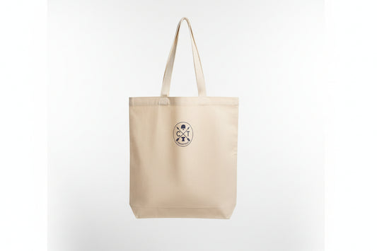 Iconic Ridgefield Canvas Tote - Circle Design