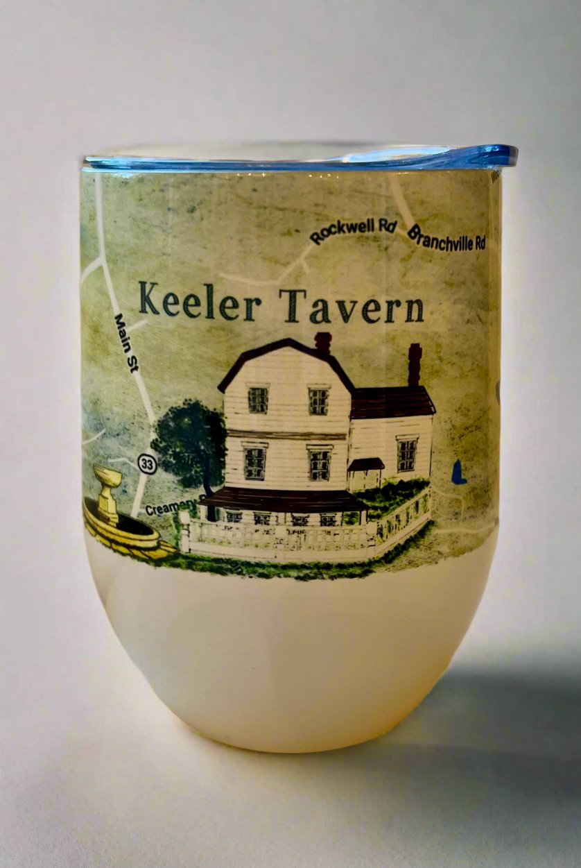 Ridgefield Main Street Insulated Wine Tumbler - Exclusive Design!