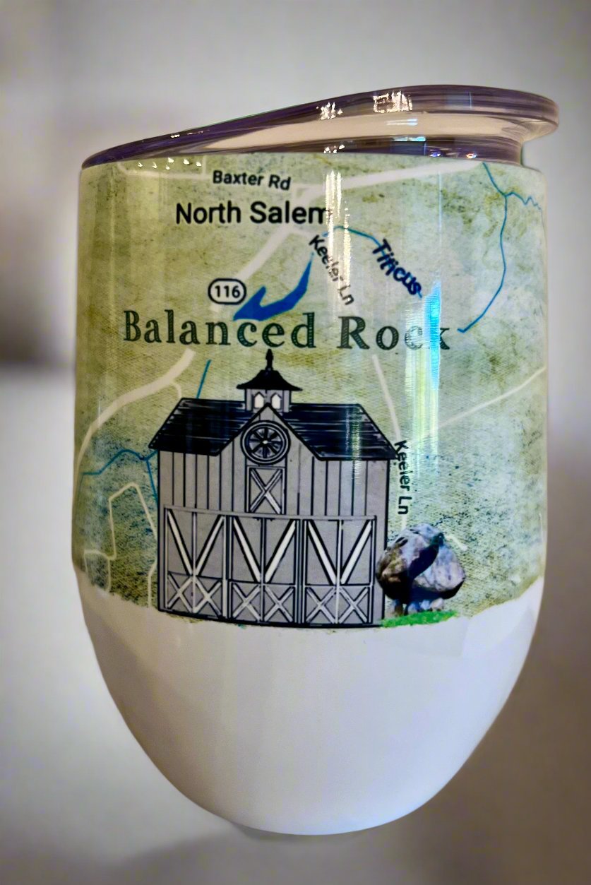 North Salem Balanced Rock Insulated Wine Tumbler - Exclusive Design!