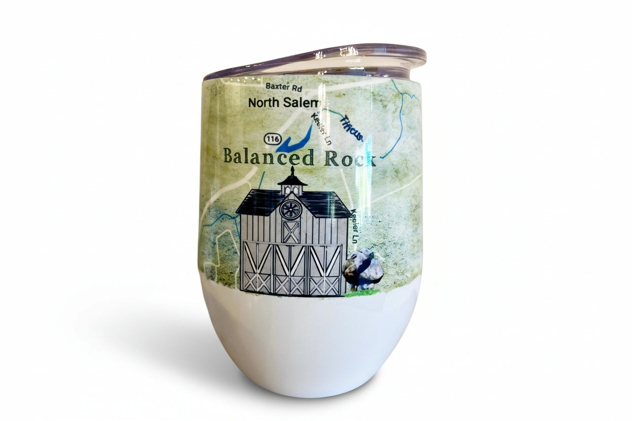 North Salem Balanced Rock Insulated Wine Tumbler - Exclusive Design!