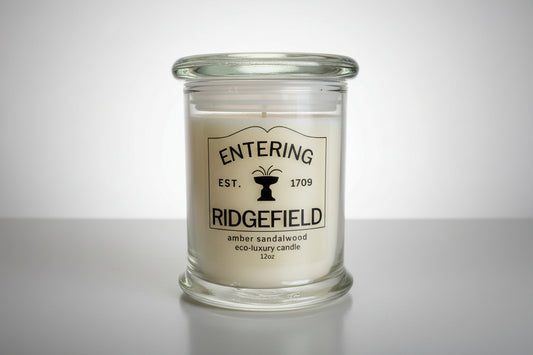Hometown Ridgefield CT Eco-Luxury Custom Candle