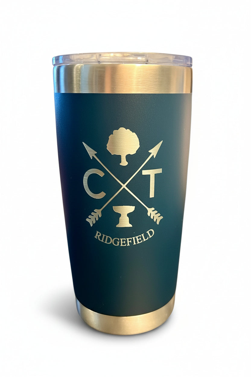 Iconic Ridgefield Coffee Tumbler - 20 ounce size