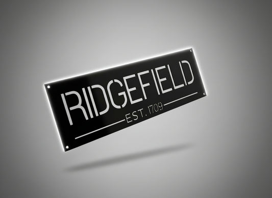Ridgefield CT Sheet Metal Wall Art