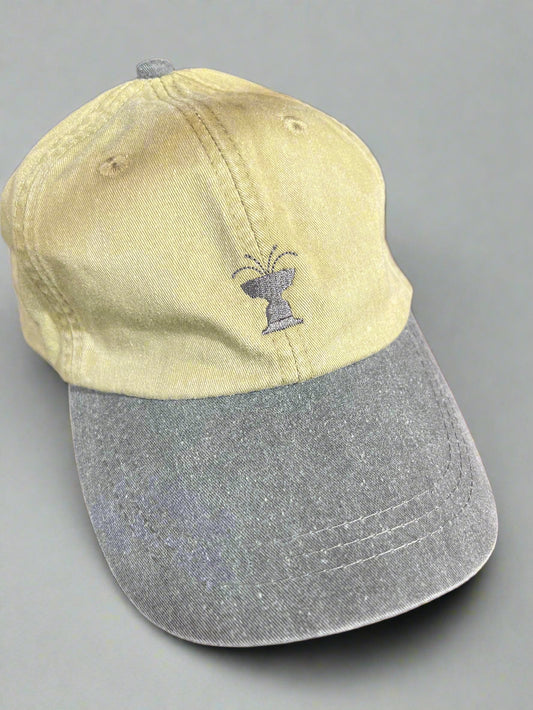 Cass Gilbert Fountain Washed Canvas Baseball Cap