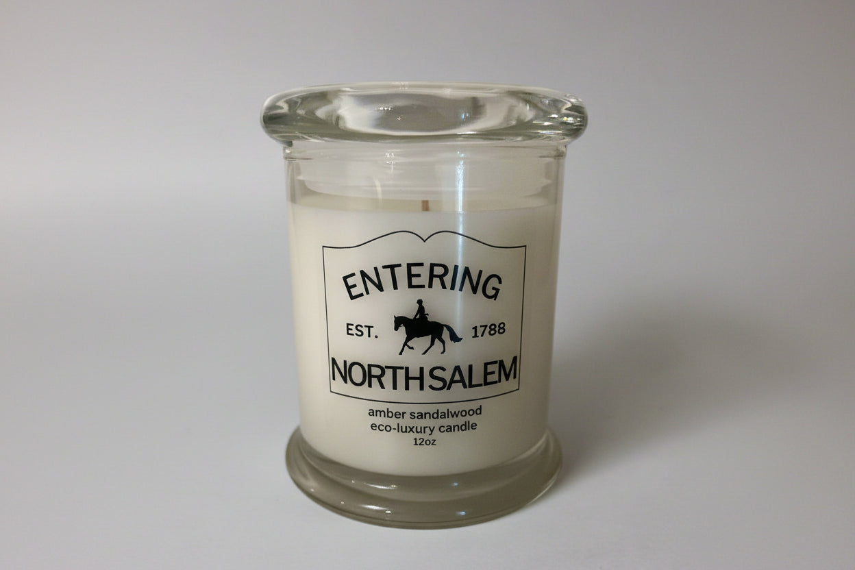Hometown North Salem Eco-Luxury Custom Candle
