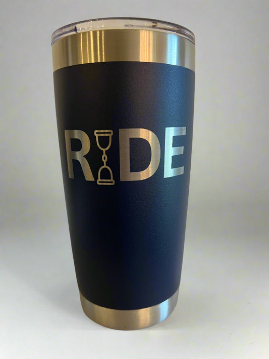 "RIDE" Equestrian Inspired Coffee Tumbler