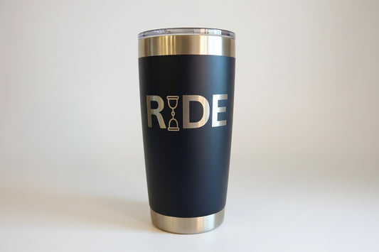 "RIDE" Equestrian Inspired Coffee Tumbler