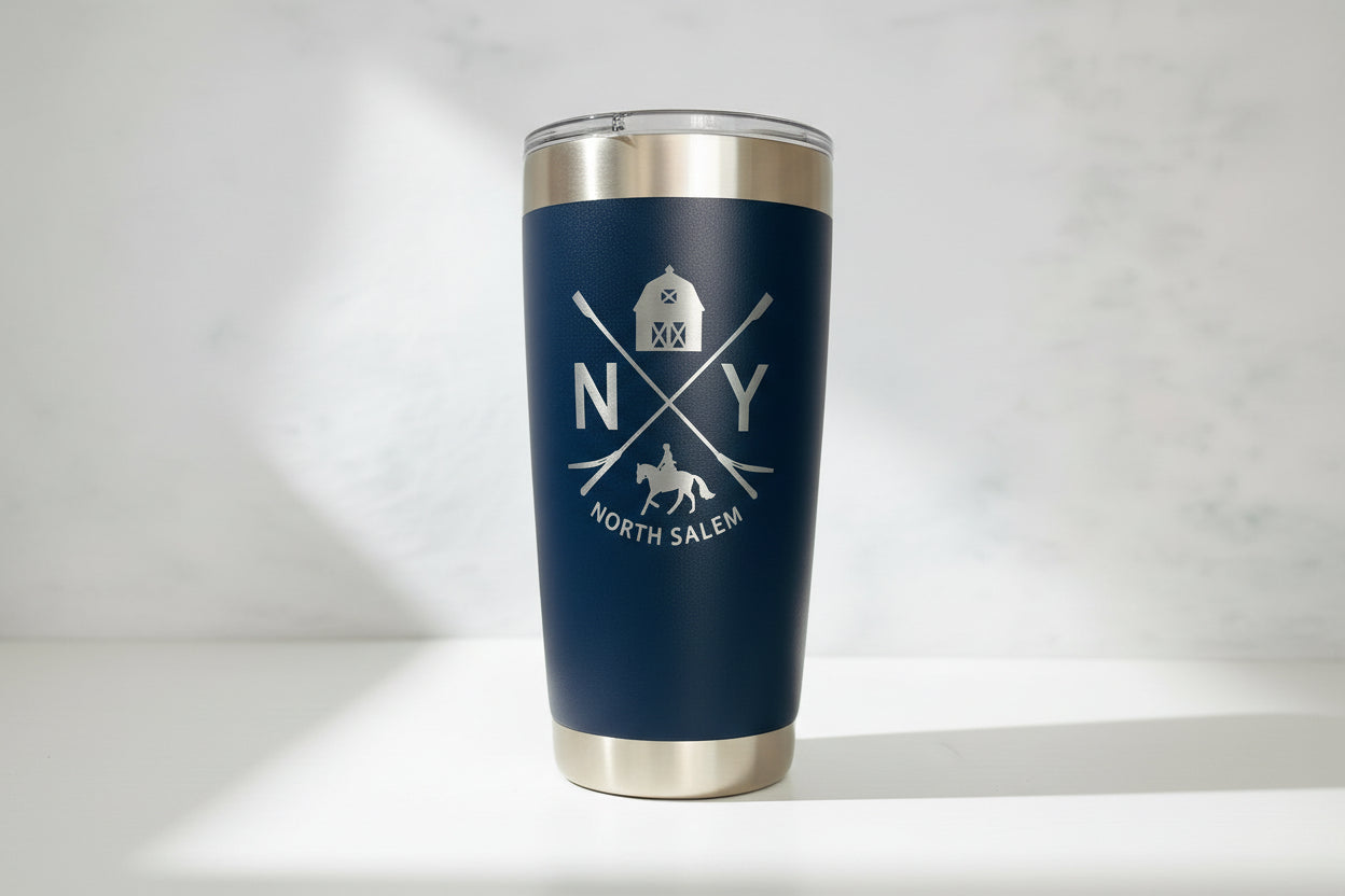 Iconic North Salem NY Coffee Tumbler