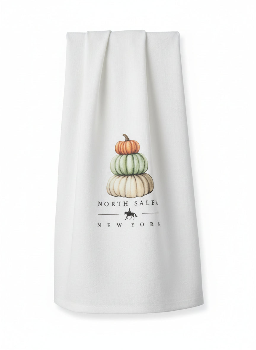 North Salem Pumpkin Harvest Tea Towel