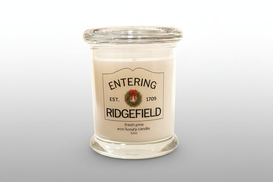 Hometown Ridgefield Eco-Luxury Custom Holiday Candle