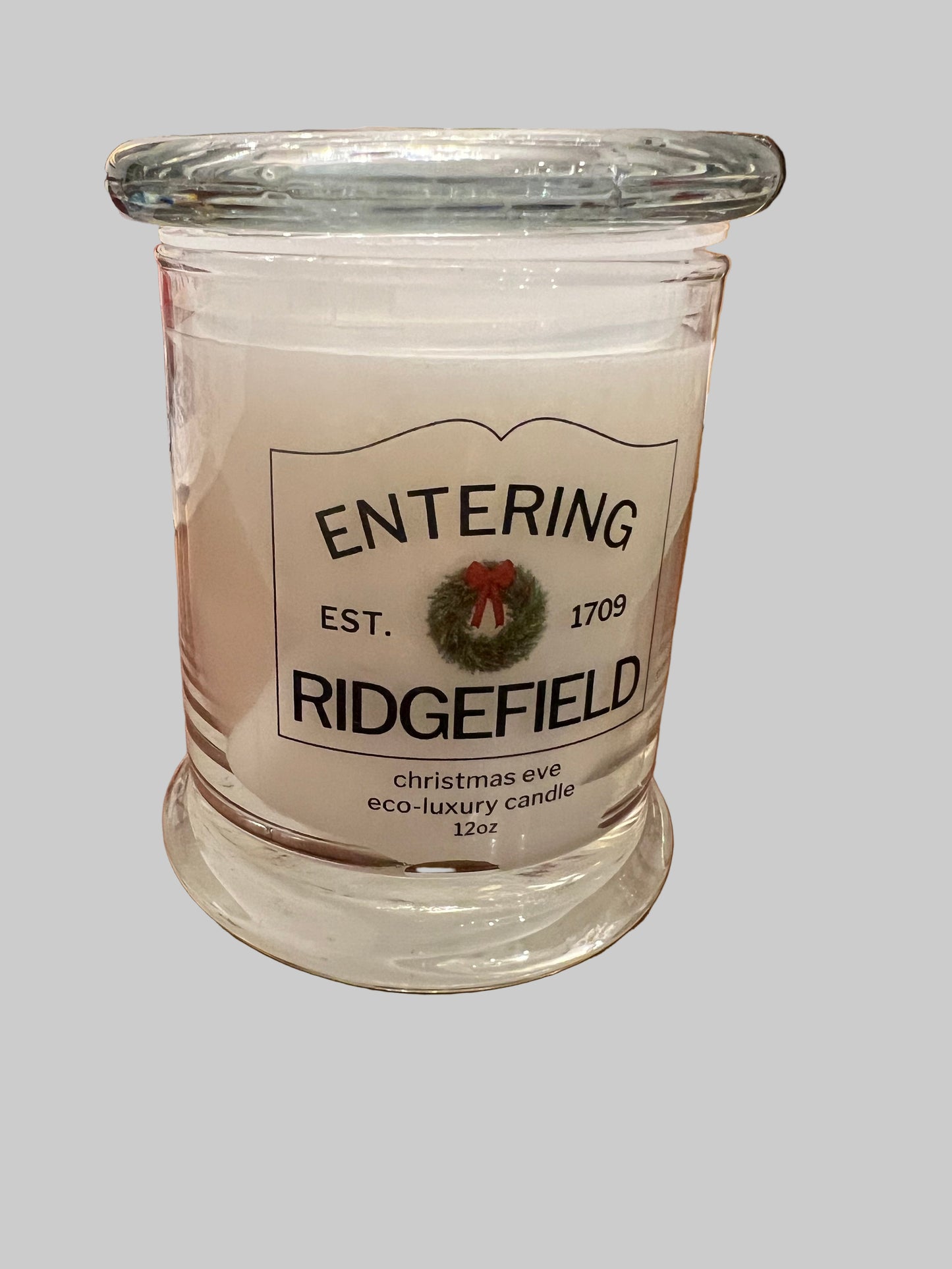 Hometown Ridgefield Eco-Luxury Custom Holiday Candle