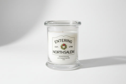 North Salem New York Holiday Candle - hometown gift