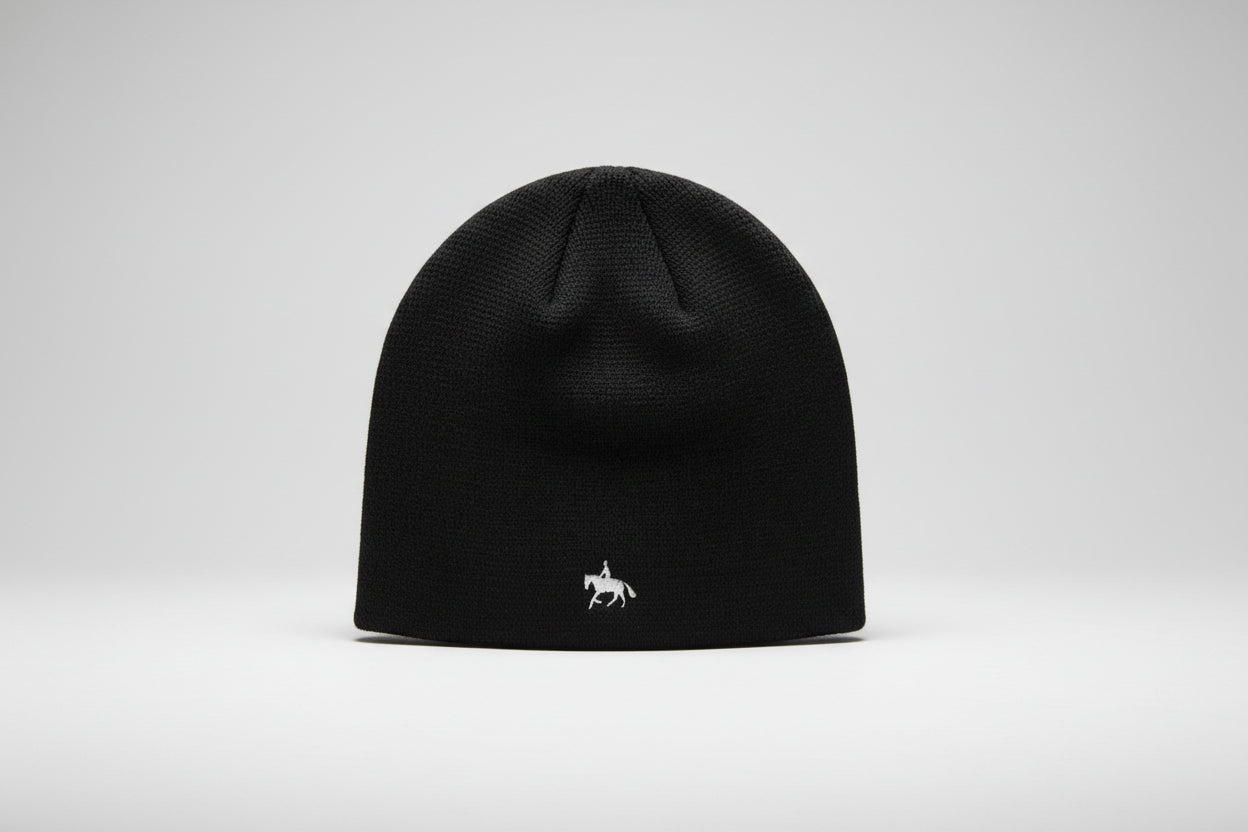 Horse & Rider Knit Beanie