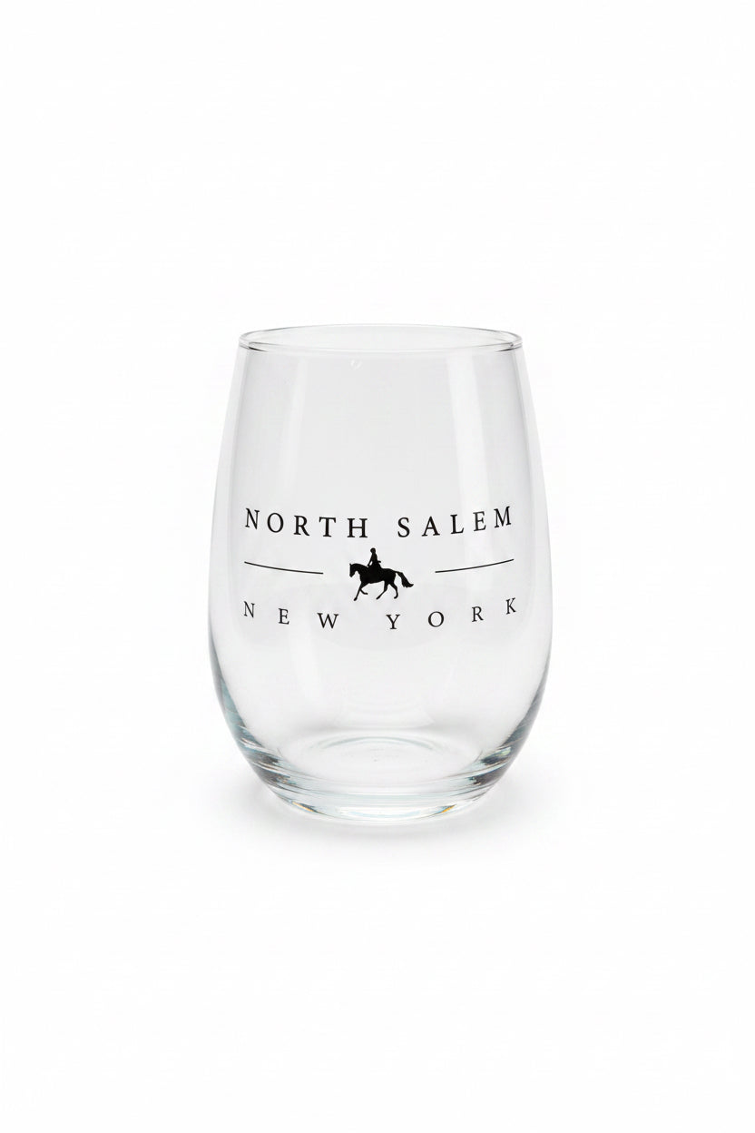 North Salem New York 9 oz. Wine Glass