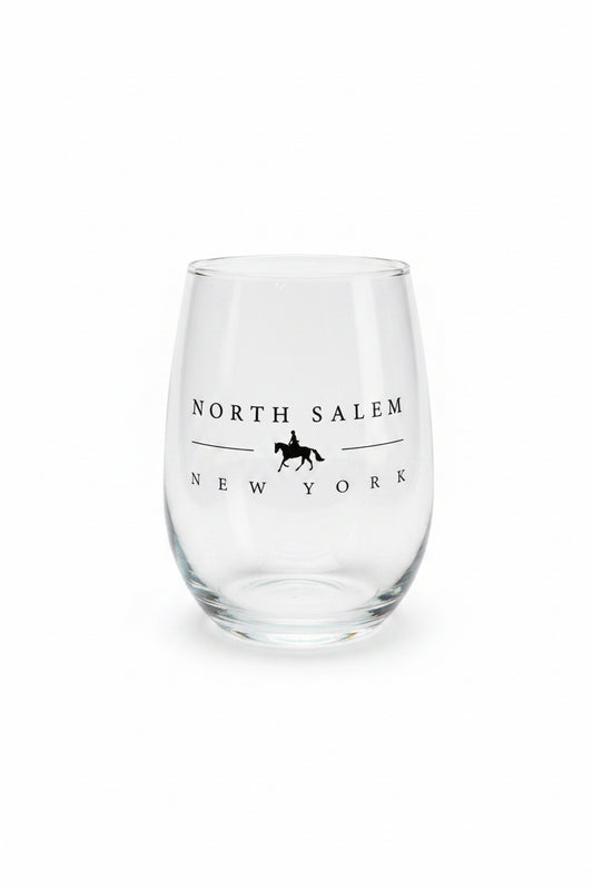 North Salem New York 9 oz. Wine Glass