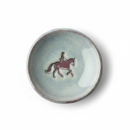 Handmade Horse & Rider Trinket Dish - A Purchase with Purpose