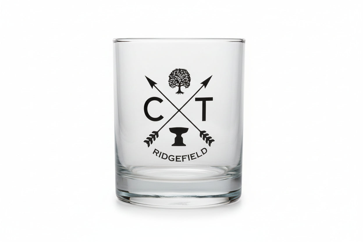 Iconic Ridgefield Lowball Glass