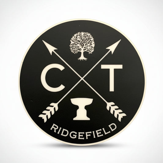 Iconic Ridgefield Logo Sticker