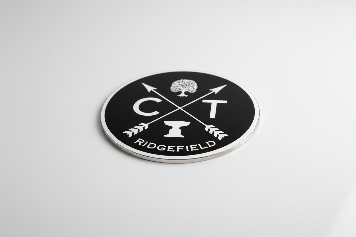 Iconic Ridgefield Logo Magnet