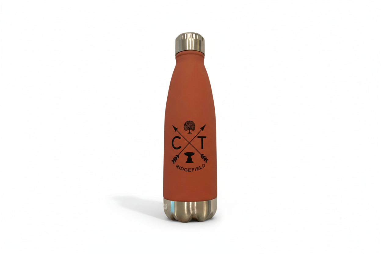 Iconic Ridgefield Stainless Steel Insulated Water Bottle