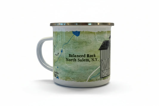 The Balanced Rock Enamel Camp Mug - EXCLUSIVE Design!