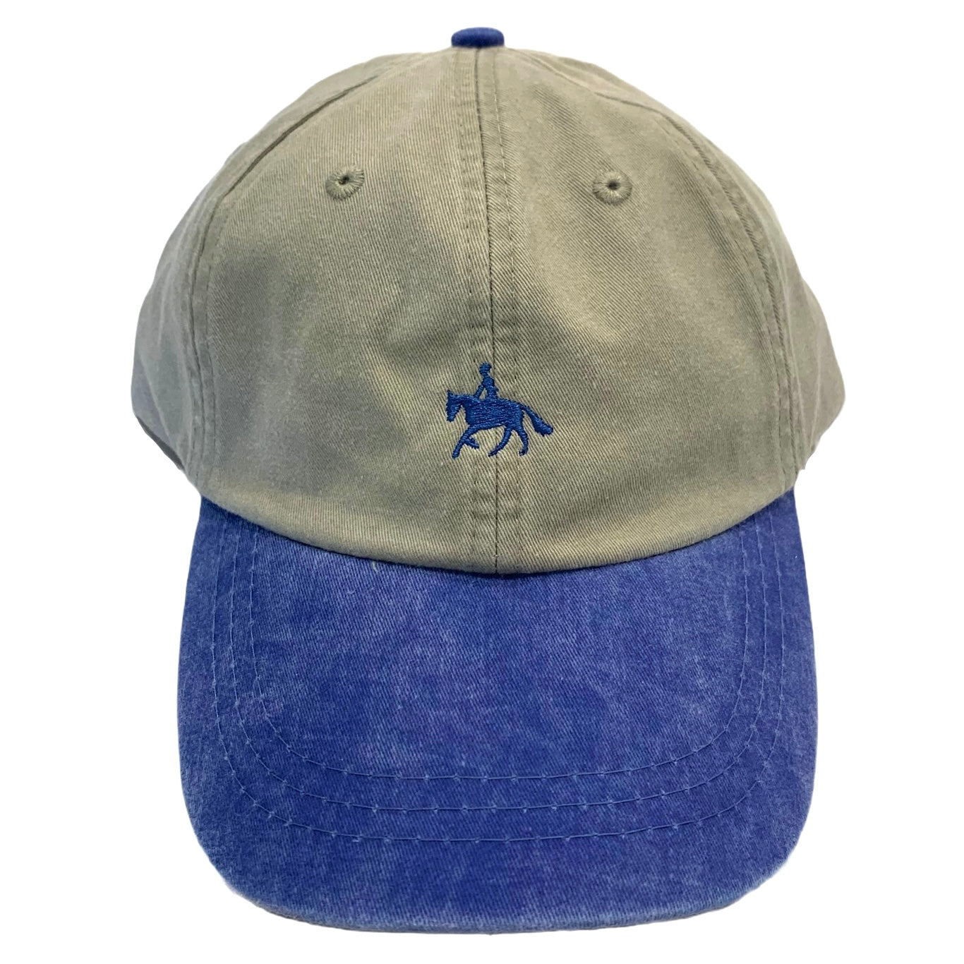 Horse & Rider Washed Pigment-Dyed Baseball Cap