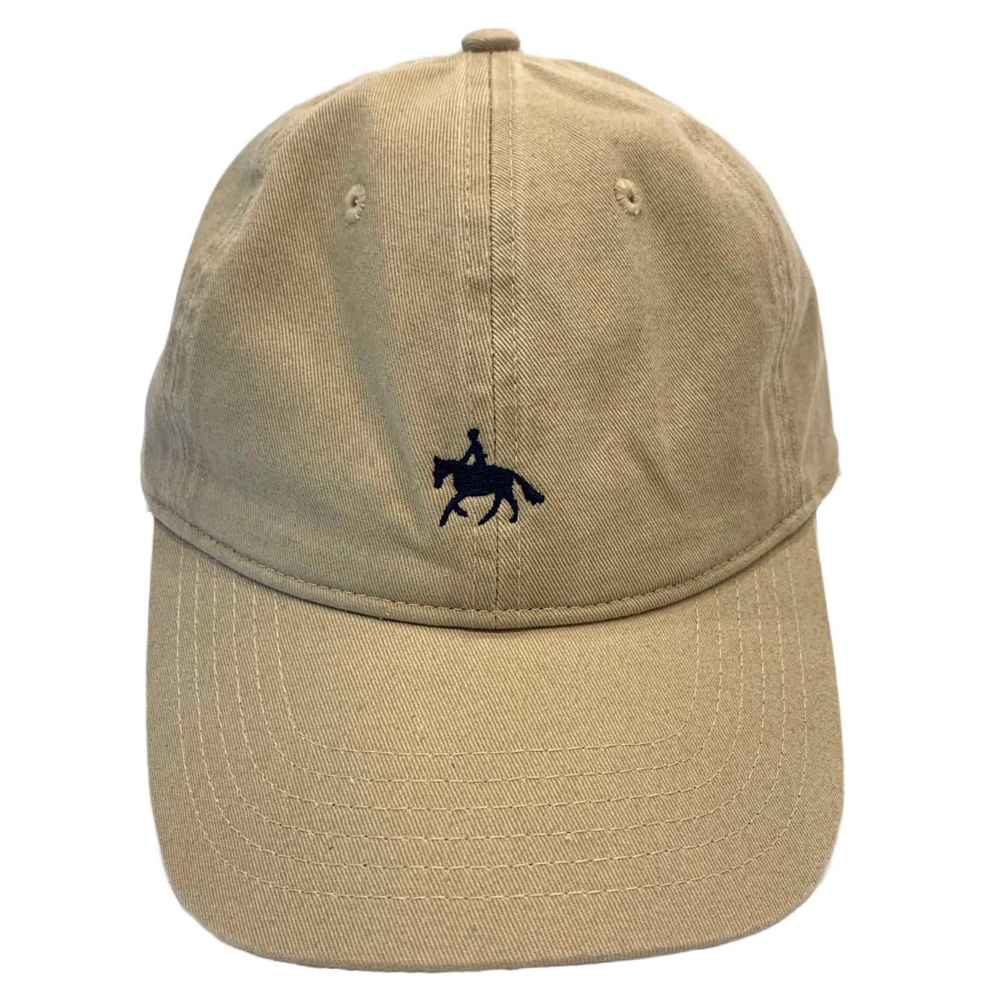 Horse & Rider Washed Pigment-Dyed Baseball Cap