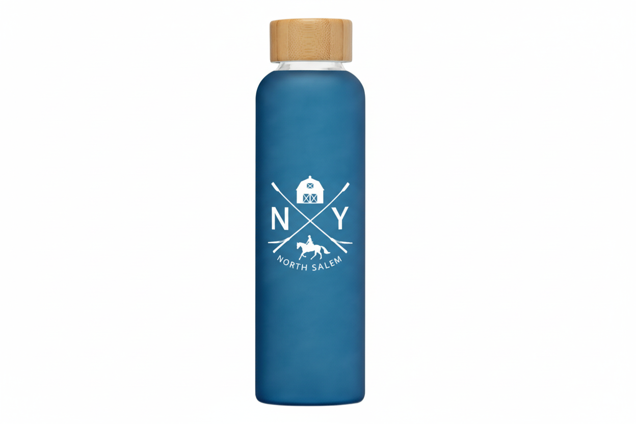 Iconic North Salem Water Glass Water Bottle