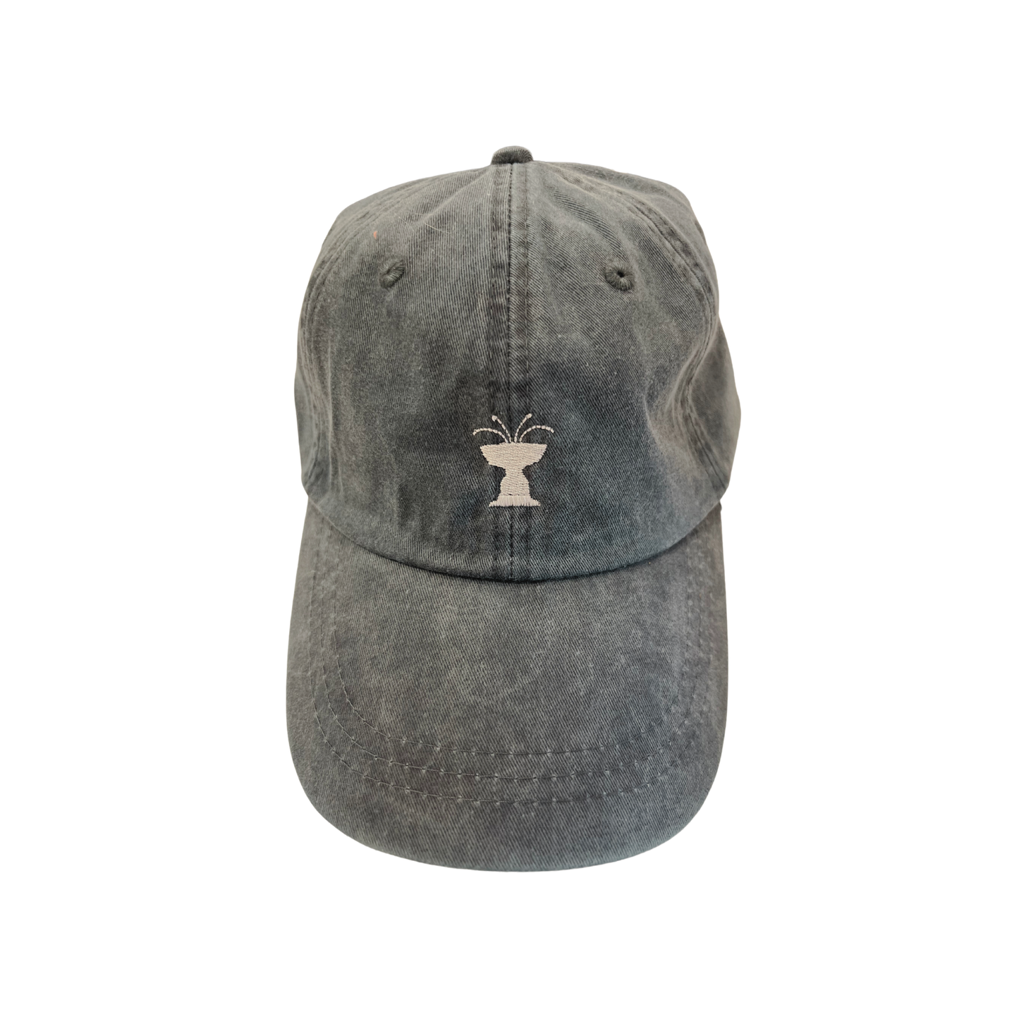 Washed Canvas Cass Gilbert Fountain Baseball Cap