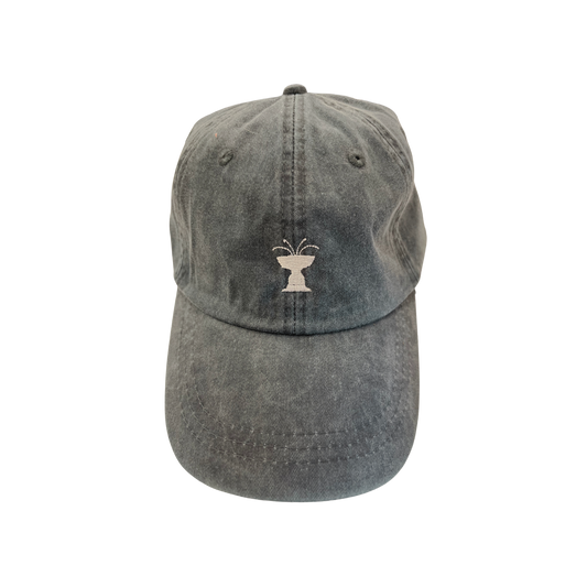 Washed Canvas Cass Gilbert Fountain Baseball Cap