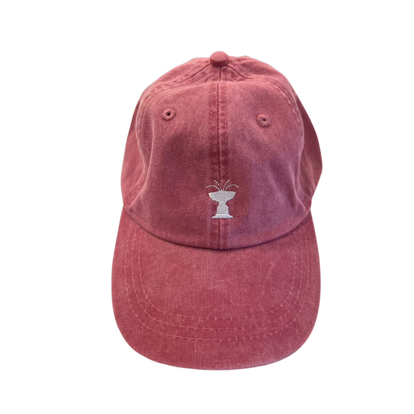 Cass Gilbert Fountain Washed Canvas Baseball Cap