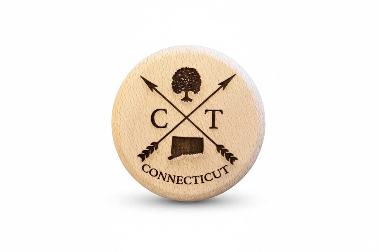 Handcrafted Magnet Bottle Opener - Iconic Connecticut Design