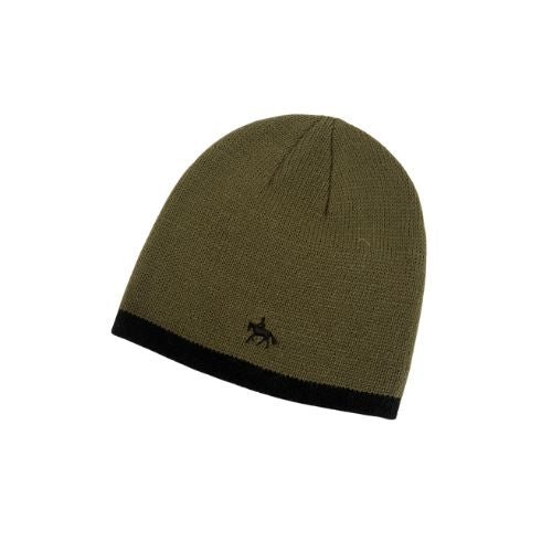 Horse & Rider Banded Knit Beanie