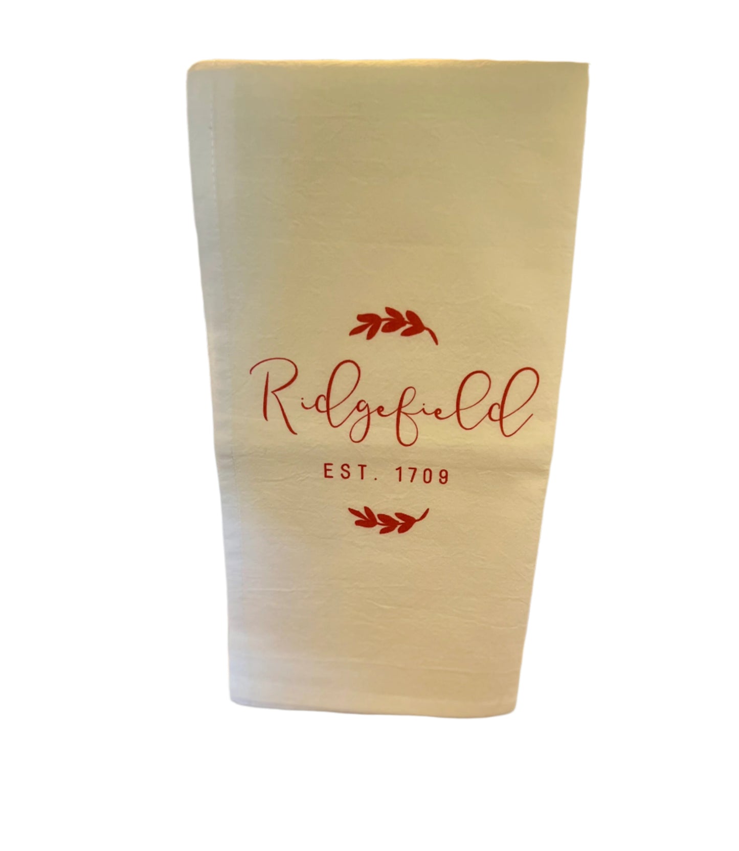 Ridgefield Est. 1709 Tea Towel