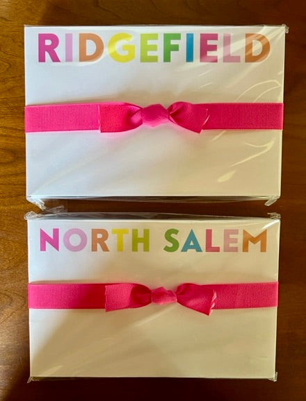 Ridgefield & North Salem Chunky Notepads