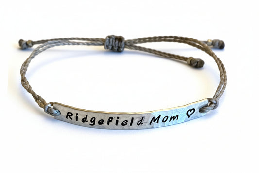 "Ridgefield Mom" Bracelet in Sterling