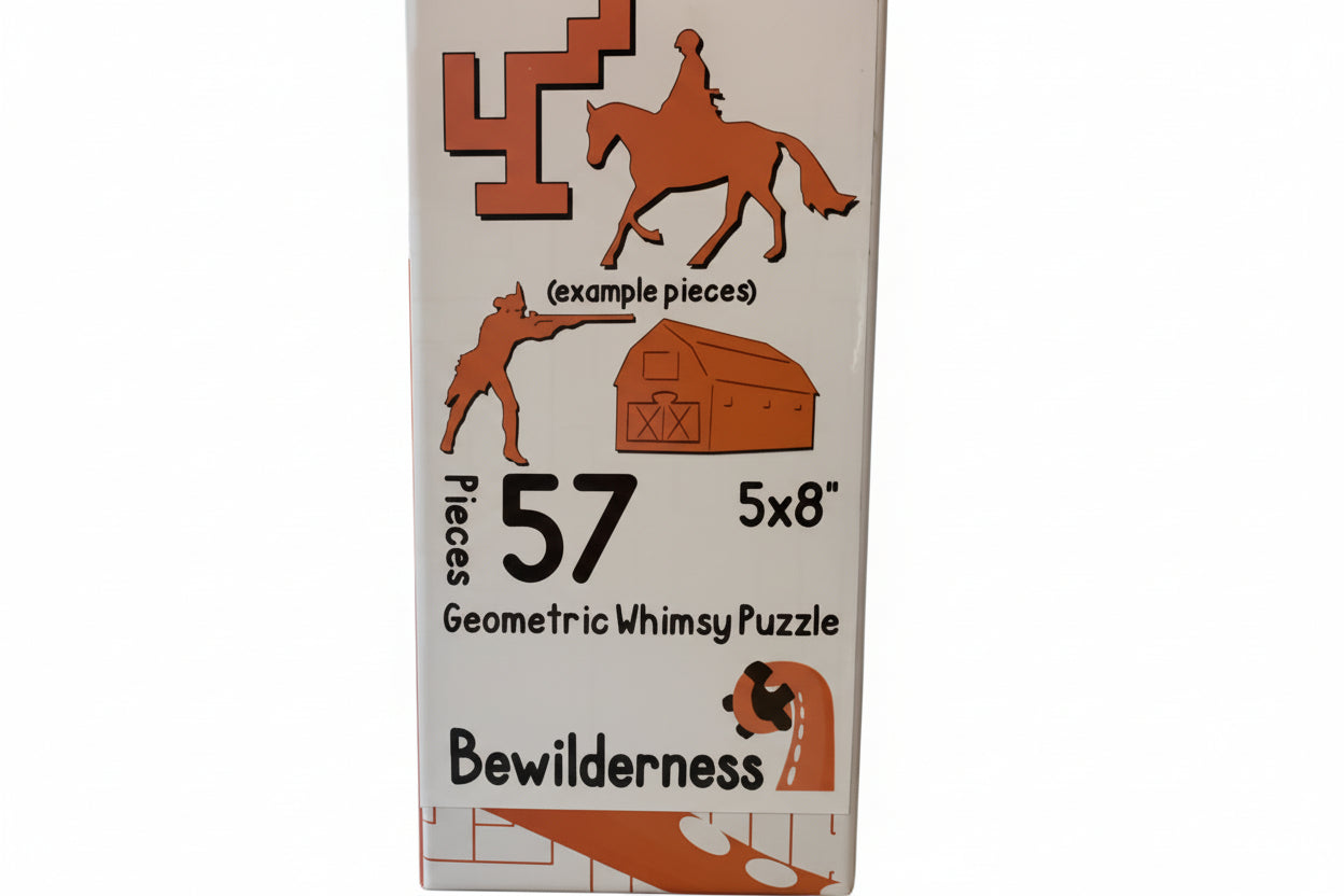 "St. Stephen's Parish Buildings, Ridgefield, Conn" Handcrafted Wood Puzzle