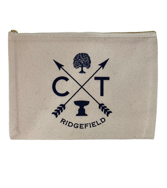 Iconic Ridgefield Cotton Pouch