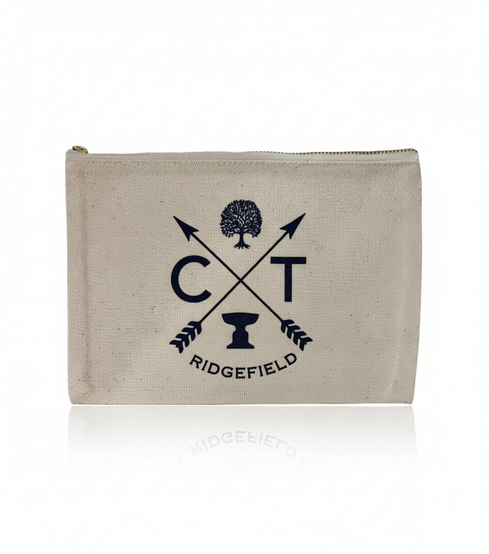 Iconic Ridgefield Cotton Pouch