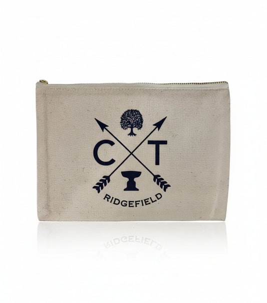 Iconic Ridgefield Cotton Pouch