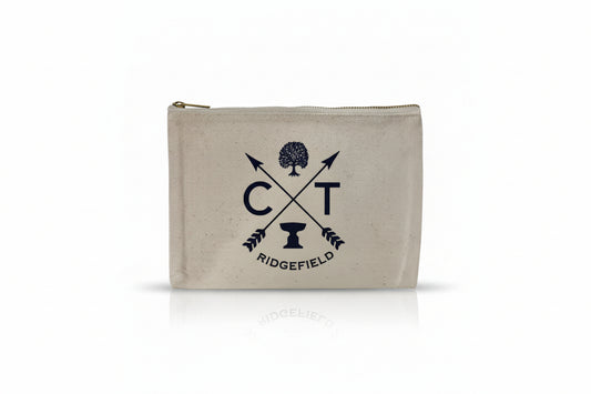 Iconic Ridgefield Cotton Pouch